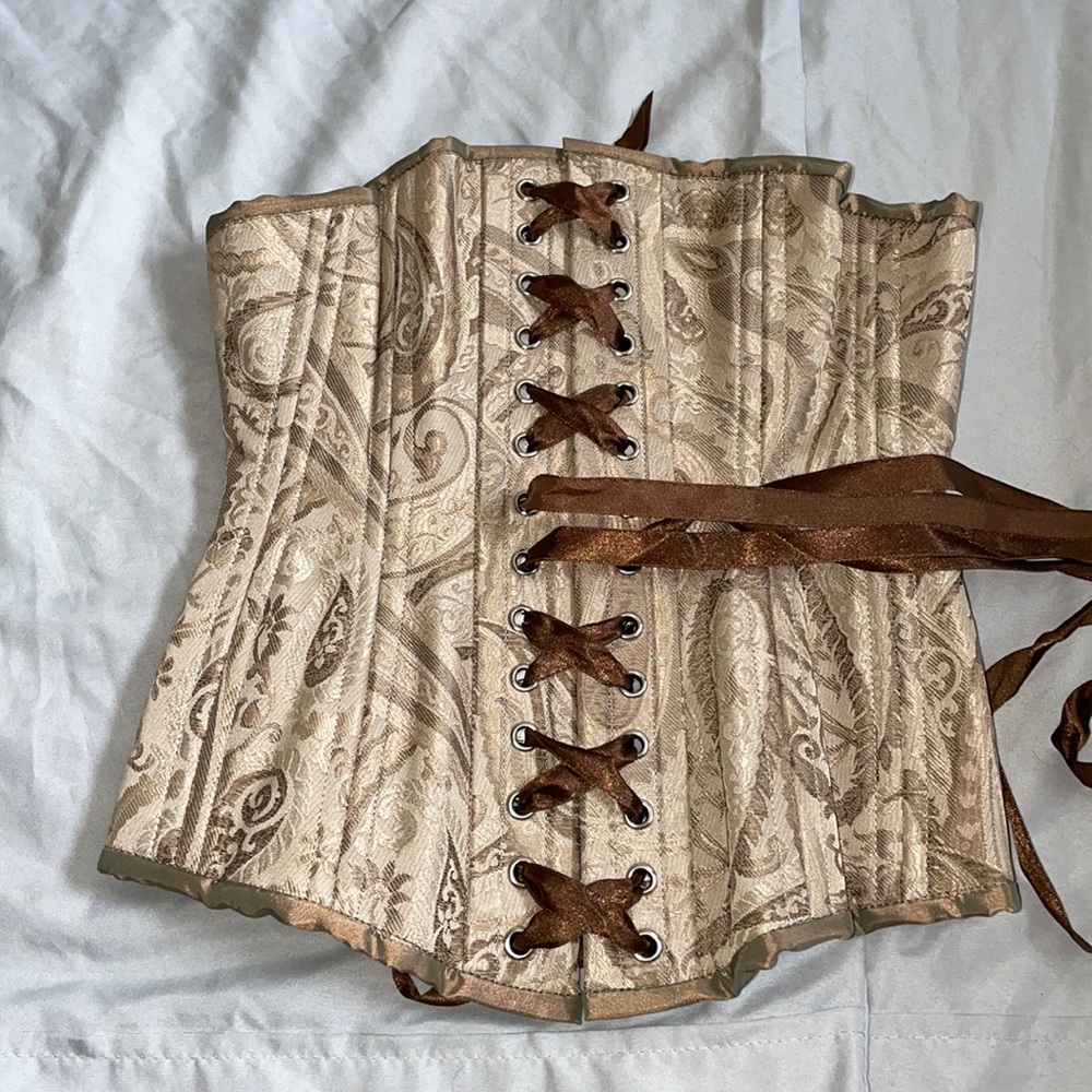 Timeless Trends 22” front buskless corset